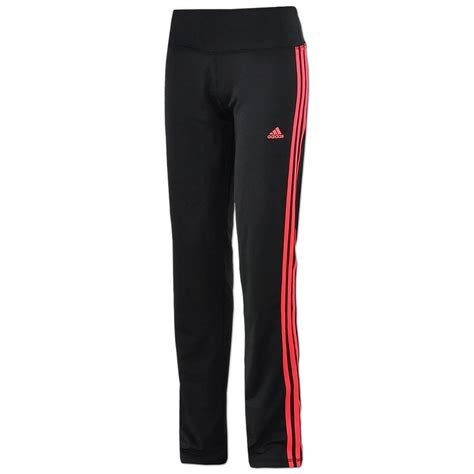 schwarze adidas hose mit roten streifen